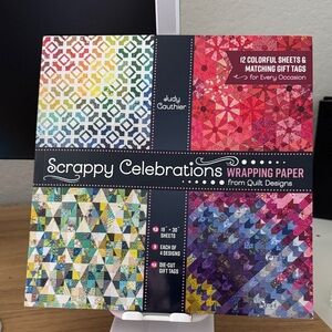 Scrappy Celebrations Wrapping Paper & Matching Gift Tags